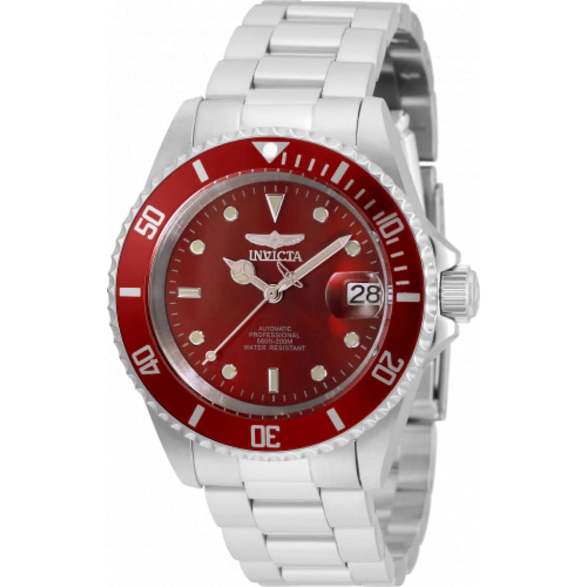 Automatic Red Dial Men's Watch E64276