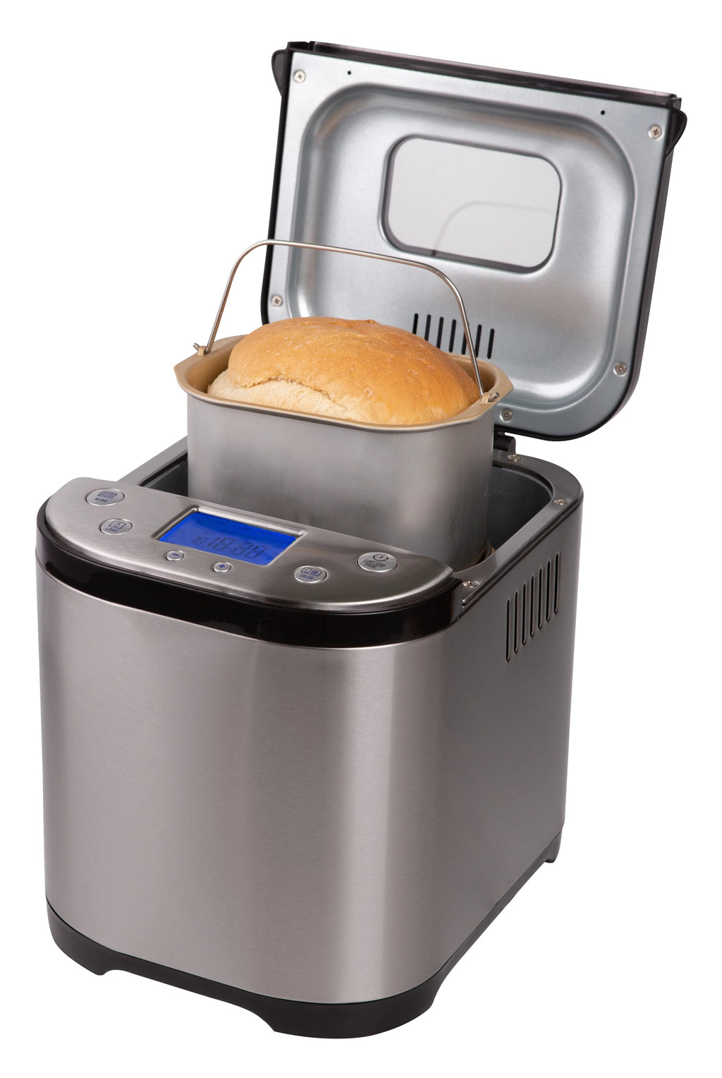 15 Program Stainless Steel Bread Maker, 2lb XL Loaf A37945