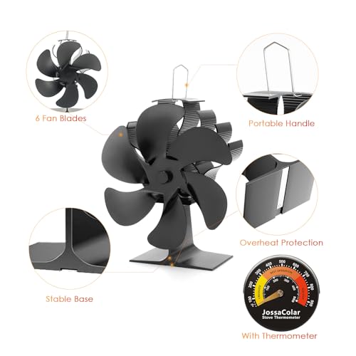 Wood Stove Fan with Bracket U93639