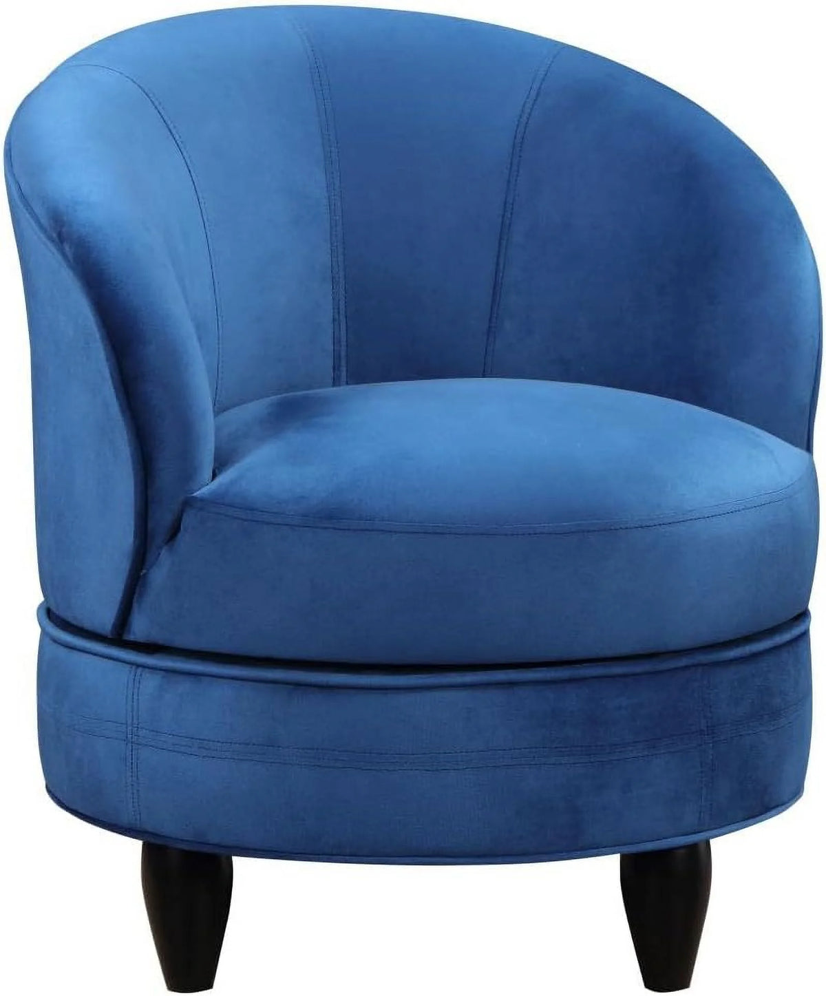 Blue Velvet Swivel Accent Chair O979735