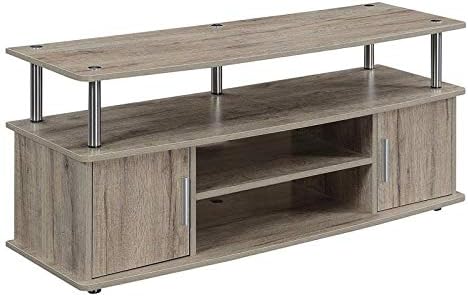 47 TV Stand Entertainment Console with 2 Storage Cabinets U492