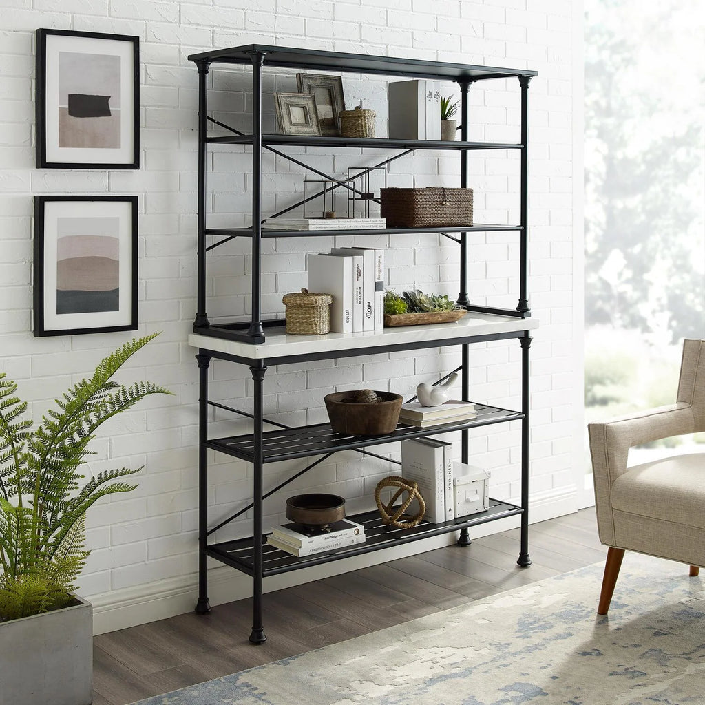 Matte Black Baker's Rack F799
