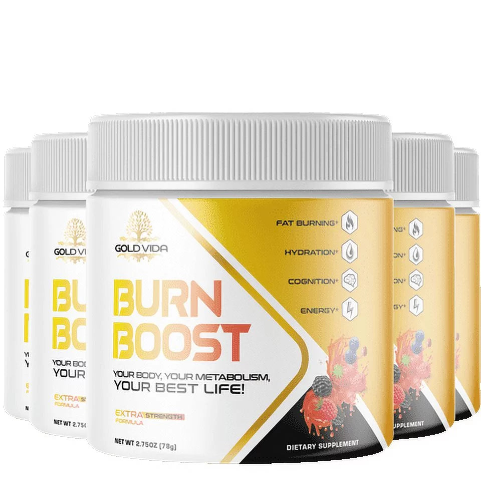 (5 Pack) Gold Dietary Supplement Powder T11435