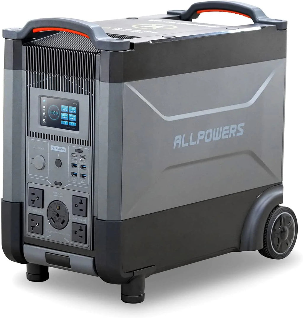 Portable Power Station, 3600Wh LiFePO4 Battery, 3600 Watt I26630