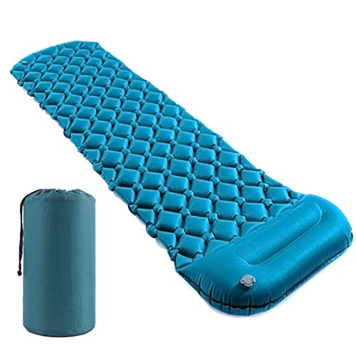 Inflatable Camping Sleeping Pad with Pillow V463552