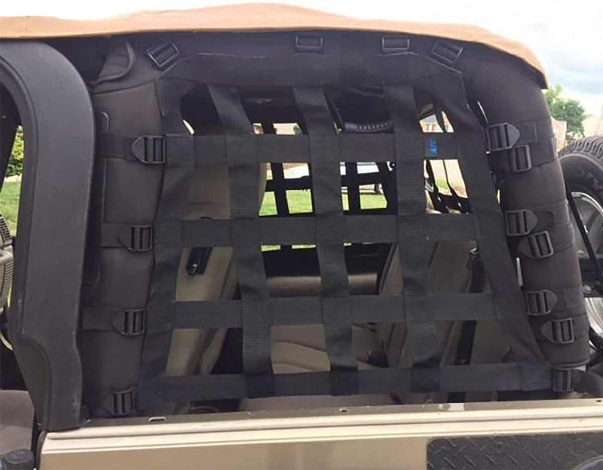 Black Trunk Cargo Mesh Net V2667