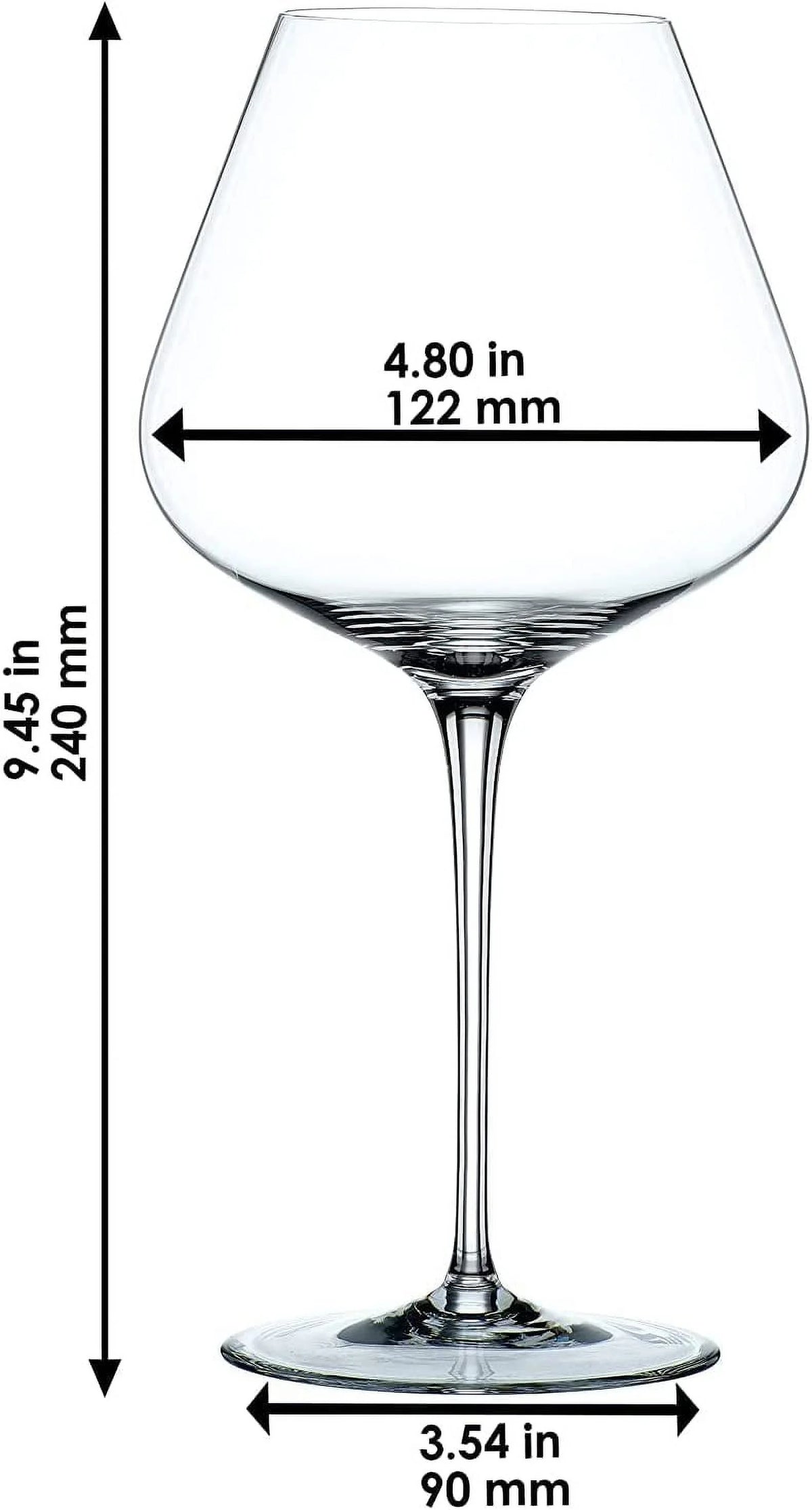 Red Wine Balloon Glass Set Of 4 B3056