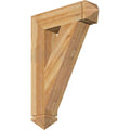 6x22W x 26x22D x 38x22H Traditional Arts u0026 Crafts Rough Sawn Western Red Cedar BRACKET W685
