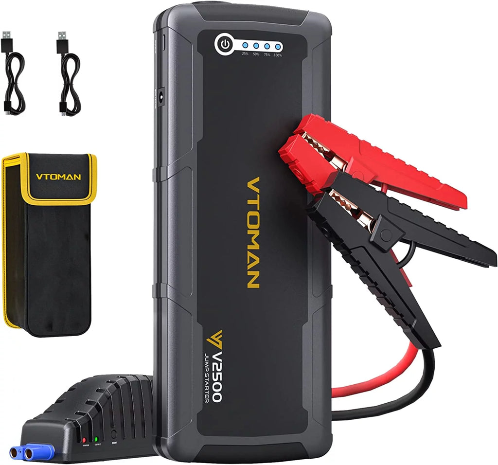 2500A Peak 12V Portable Car Jump Starter X260