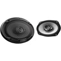 6" x 9" 400W 3-Way Coaxial Car Speakers, Pair I759311