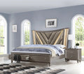 Queen Size LED Storage Bed E6865