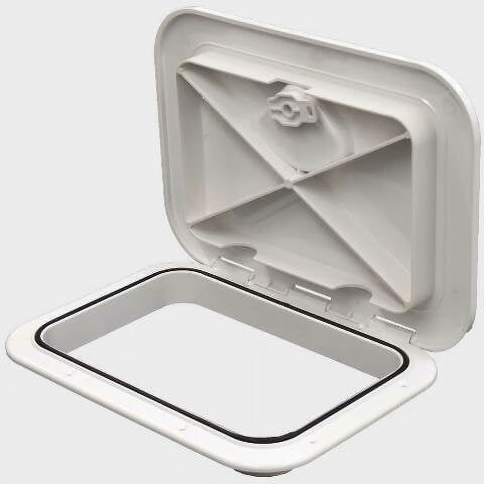 14.75 x 10.6 Inch White ABS Boat Access Hatch Q727499