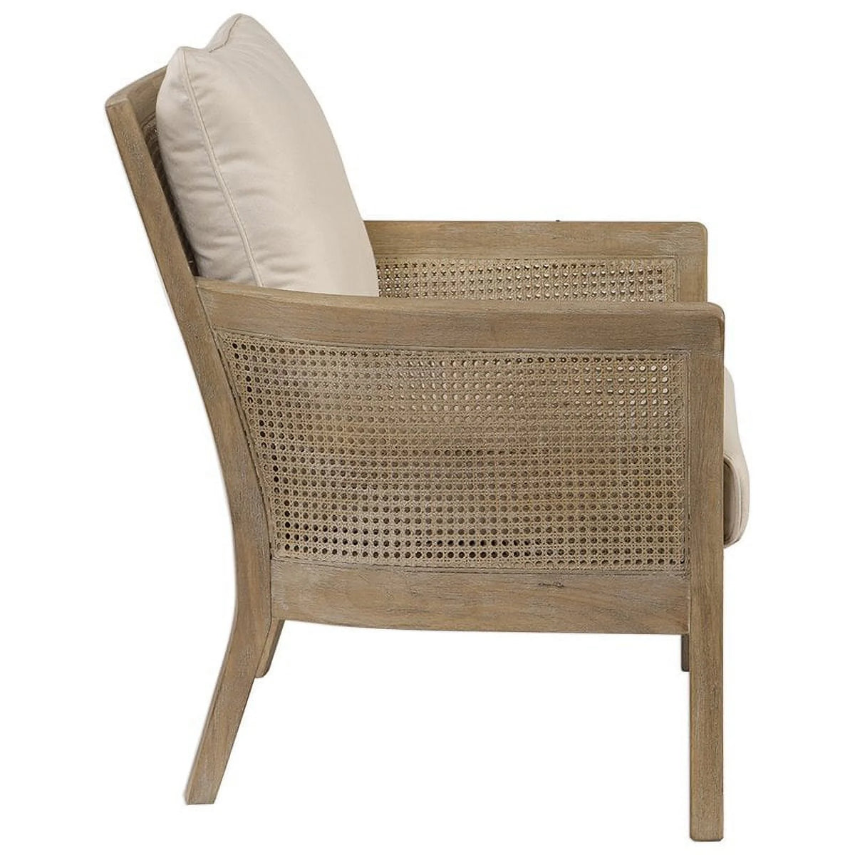 Off White Arm Chair A541876