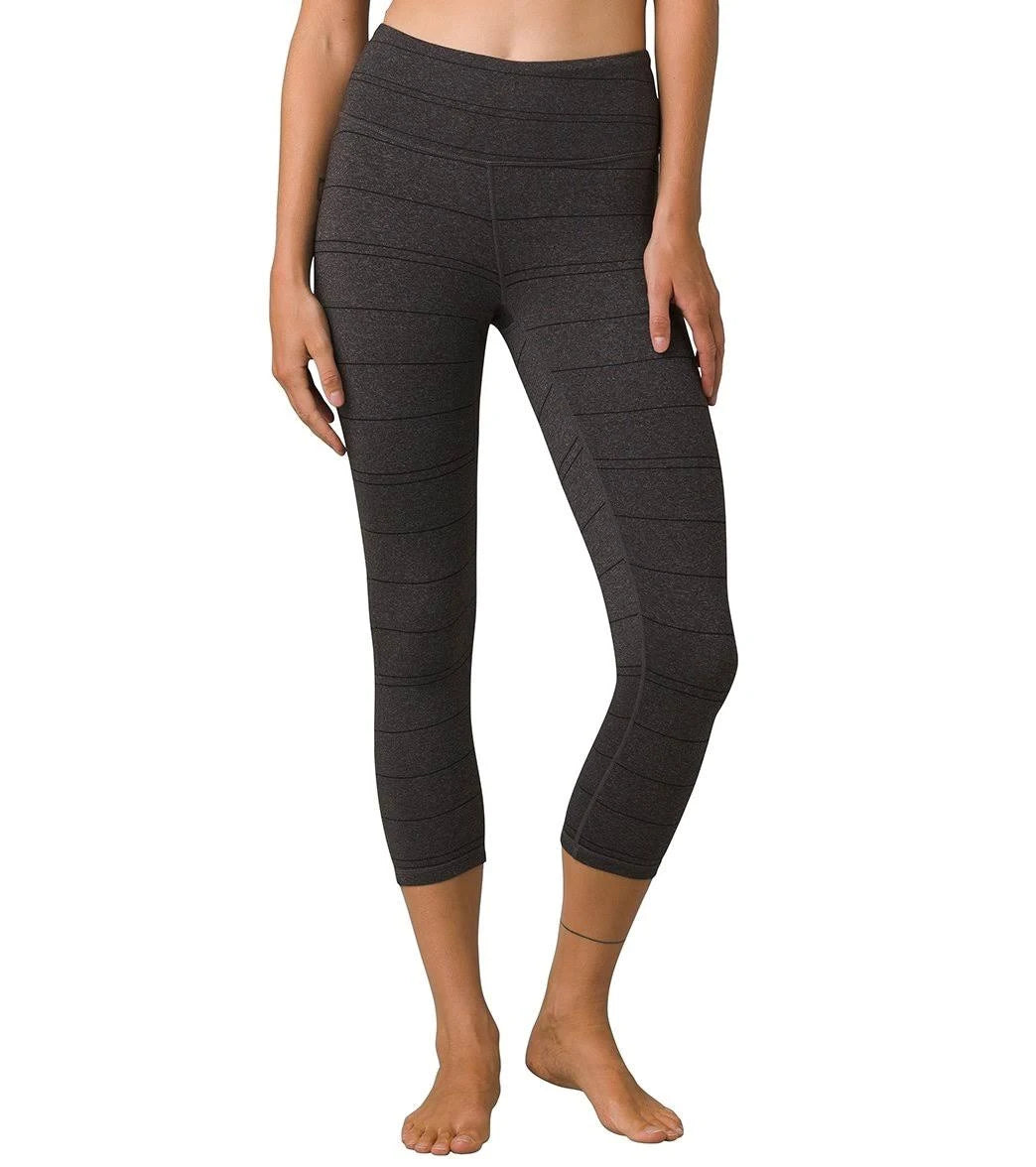 Charcoal Stripe Capri B948690