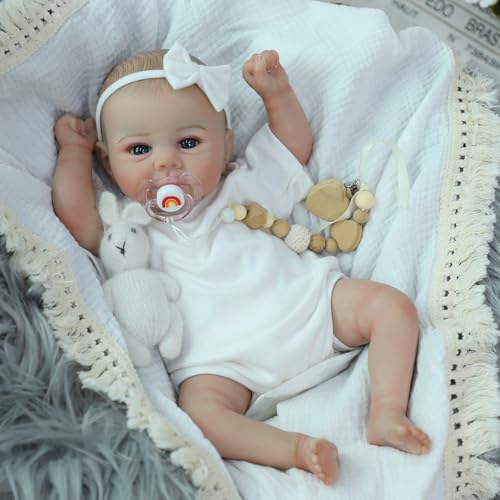 18 Inch Soft Vinyl Smiling Girl Doll with Accessories H10230