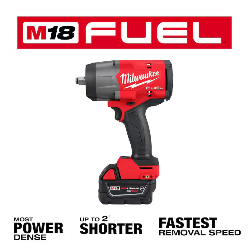 18V Lithium-Ion Brushless Cordless 1/2 in. Impact Wrench Kit H715360