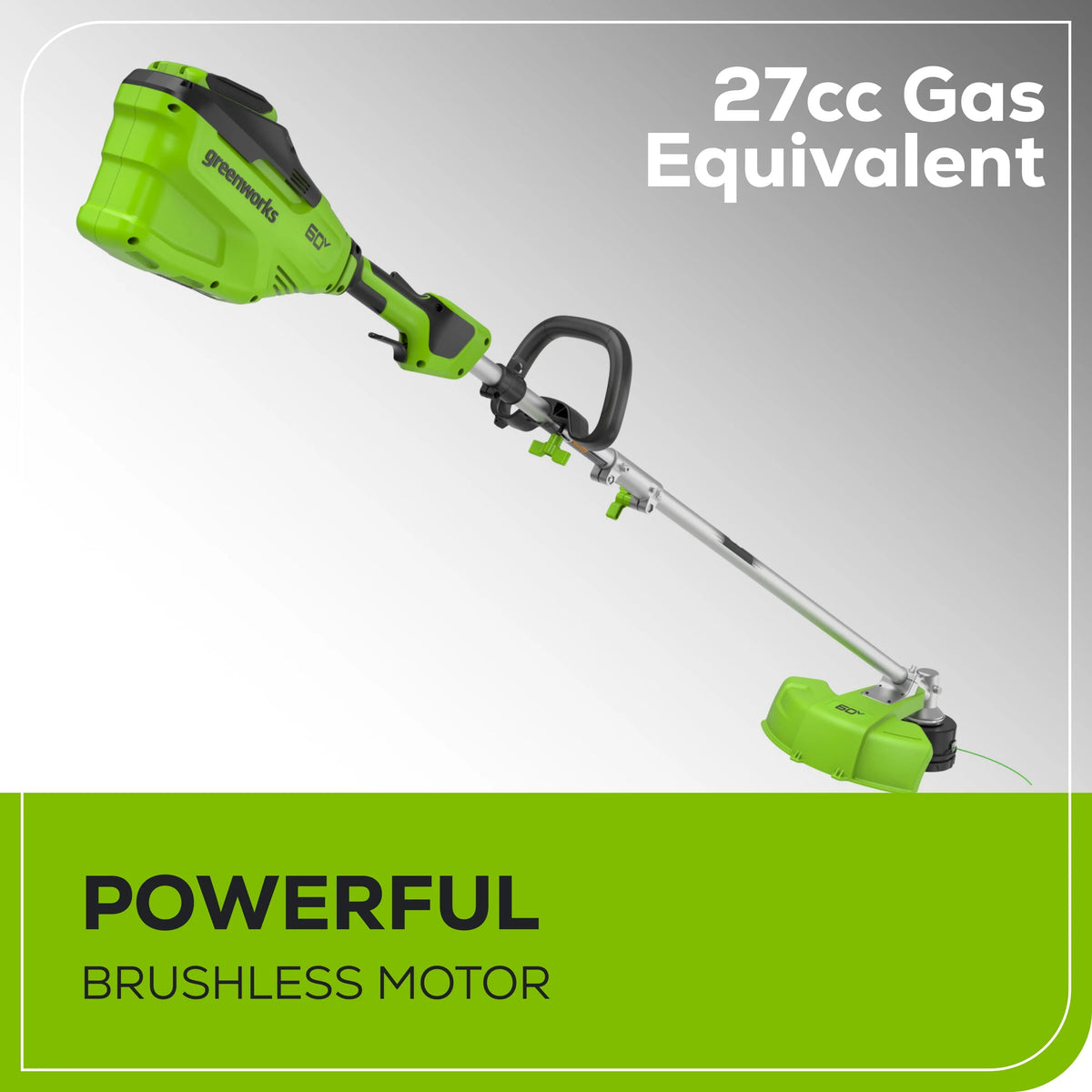 60V 16 String Trimmer with 4.0 Ah Battery & 3 Amp Charger O667946