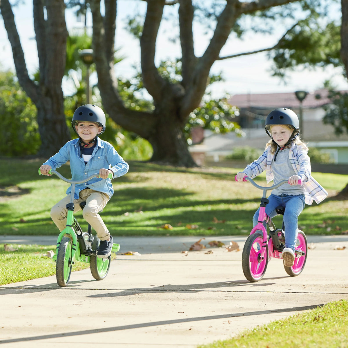 Green 12-Inch Kids Training Bike M334