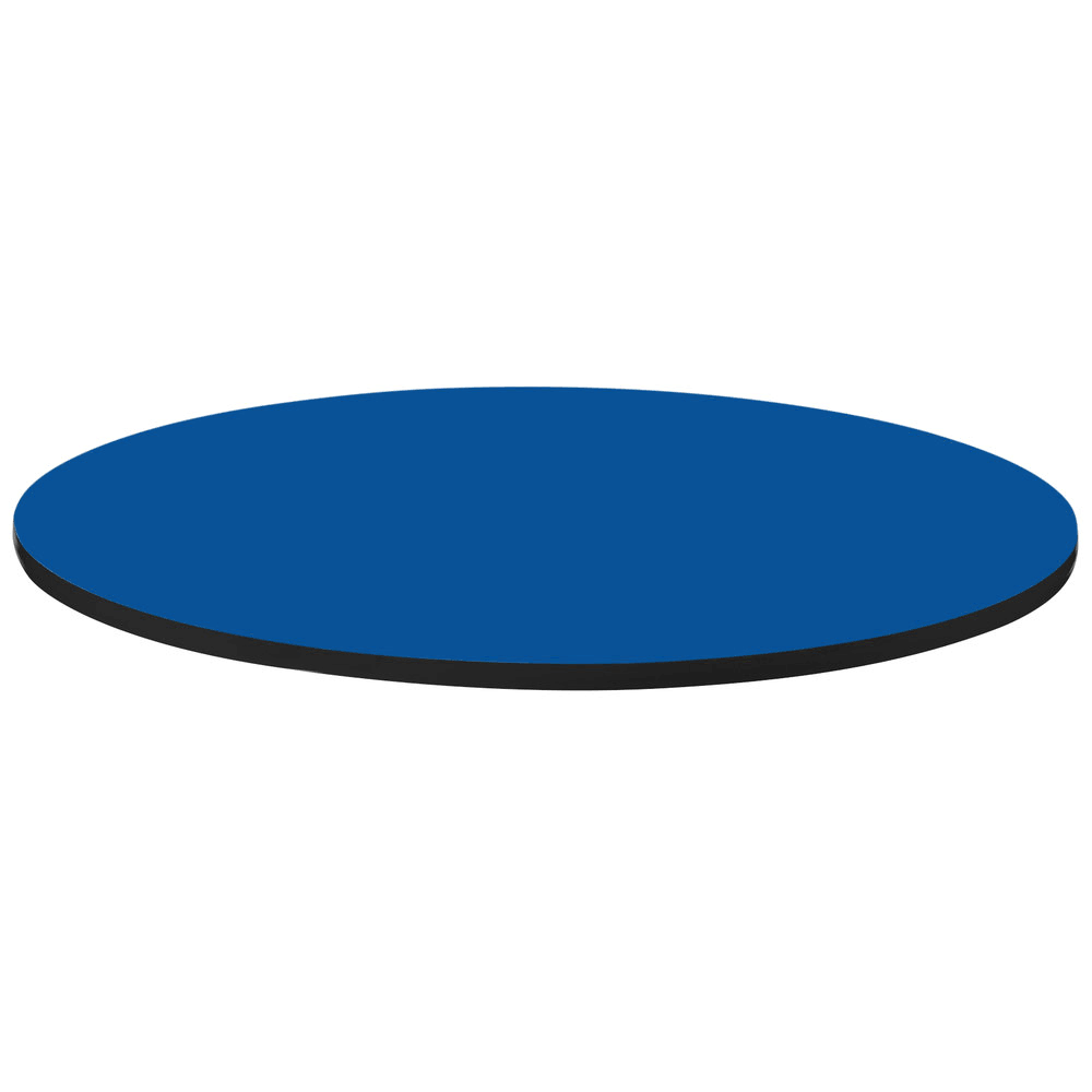 Round Cafe Table Top in Blue M23263