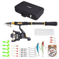 Carbon Fiber Telescopic Fishing Rod and Spinning Reel Combo B426871