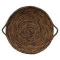 Natural Fiber Water Hyacinth Tray Brown I703039