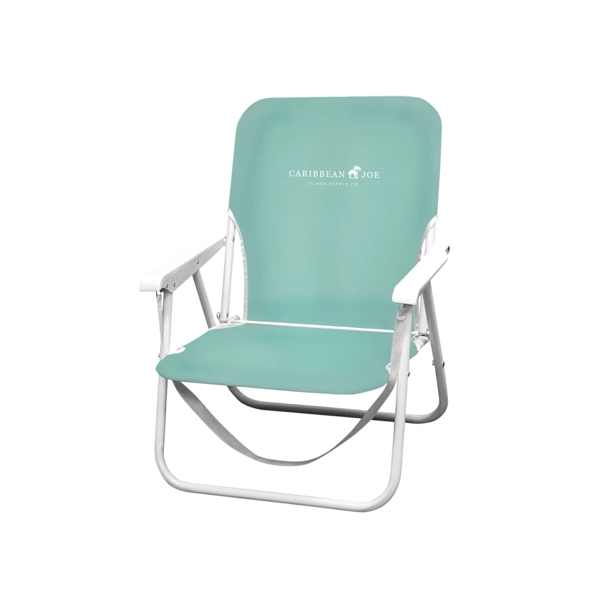 Folding Beach Chair Blue Stripes Z987