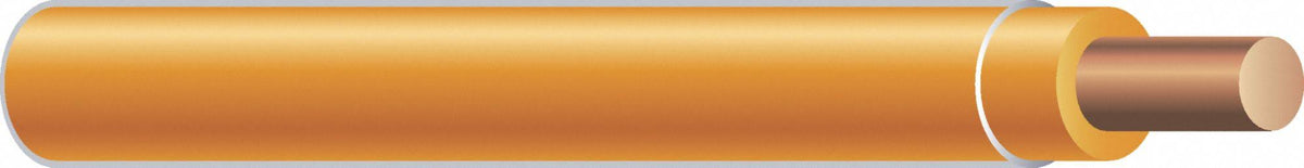THHN Building Wire, 12 AWG, Orange, 500ft J683315