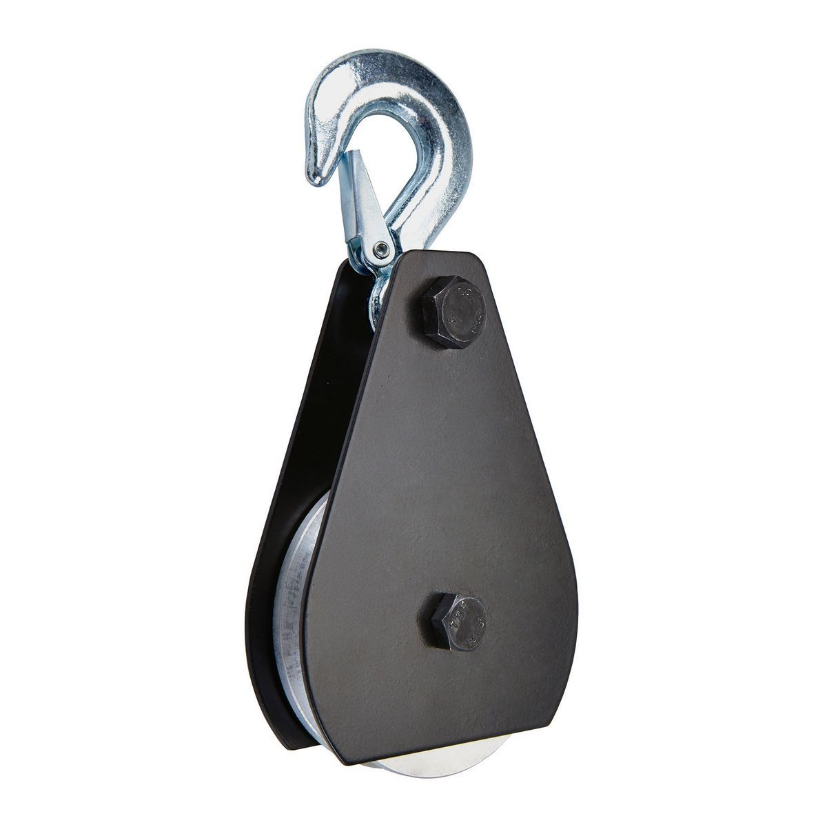 4 in. 1.5 Ton Aluminum Sheave Block with Hook O55749