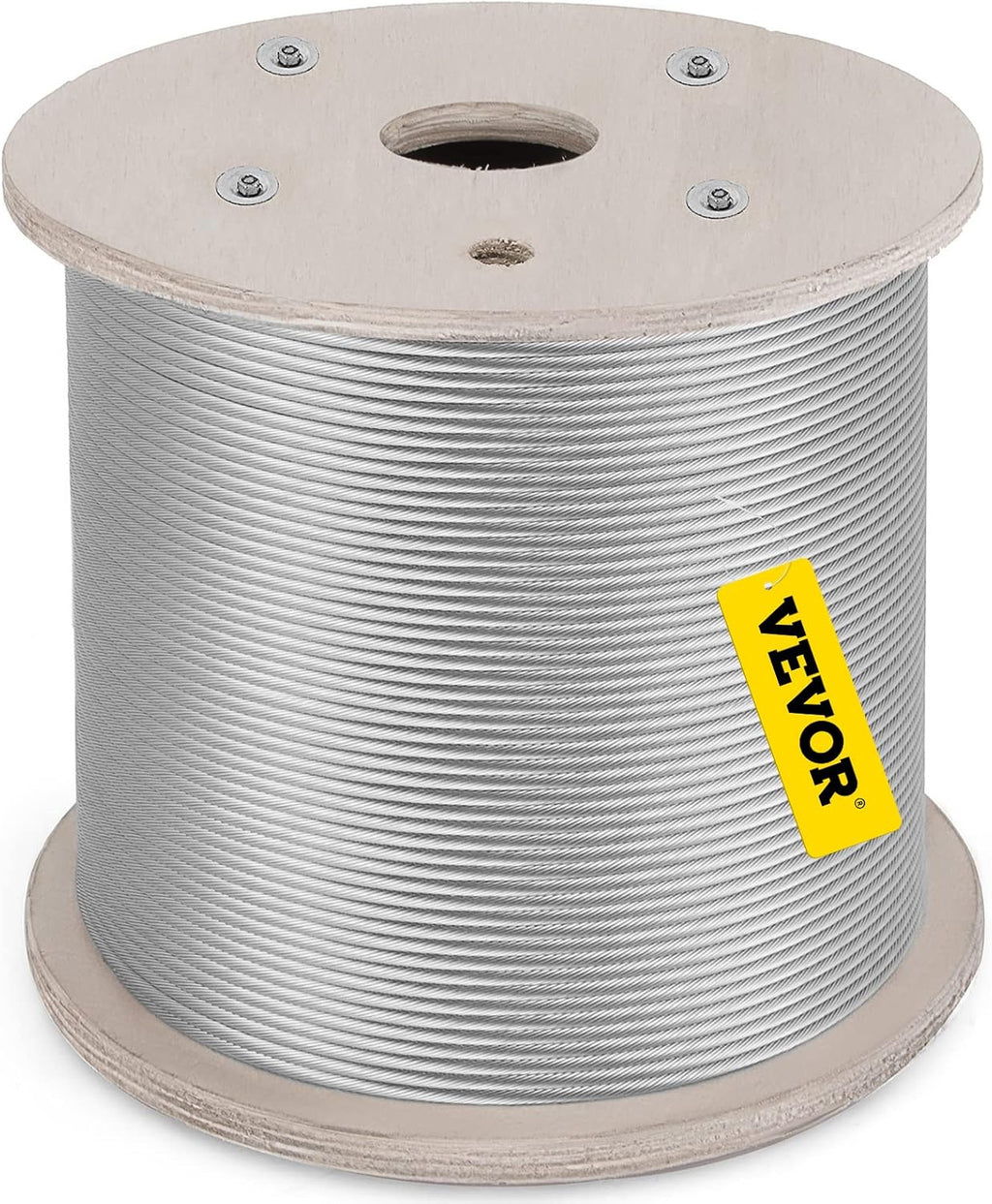 304 Stainless Steel Cable 1/4 Inch 7 X 19 Steel Wire Rope 200Feet M5616
