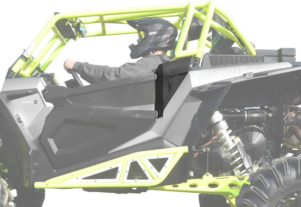 Black Full Plastic Doors with Plastic Side Panels U992334