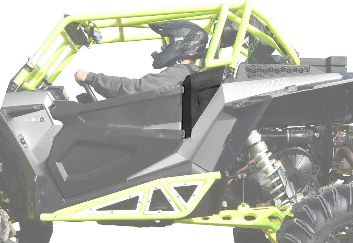 Black Full Plastic Doors with Plastic Side Panels U992334