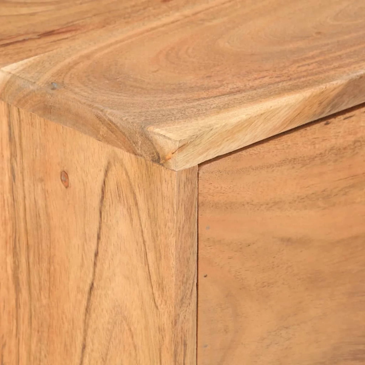 Solid Acacia Wood Sideboard J61975