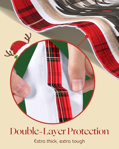 Christmas Placemats Set of 4 Buffalo Plaid Y39704