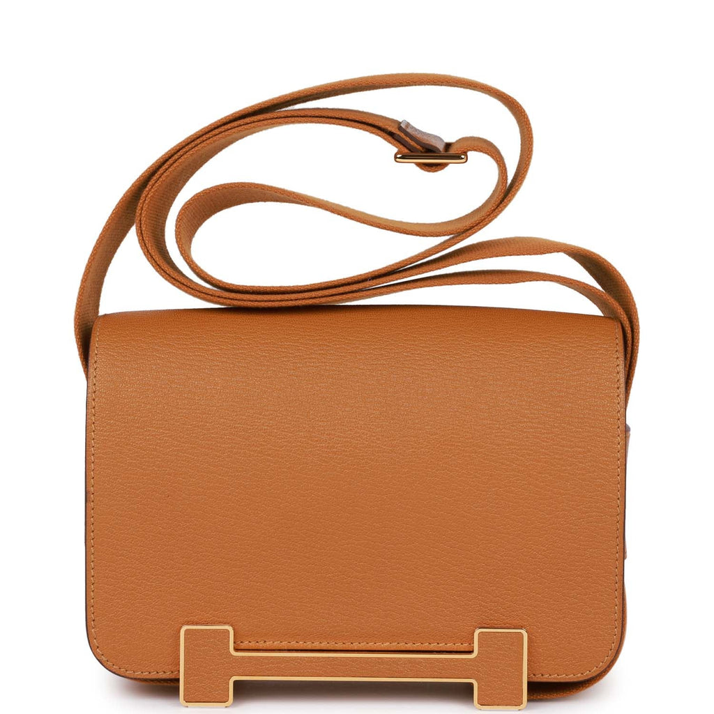 Caramel Chevre Bag V6802