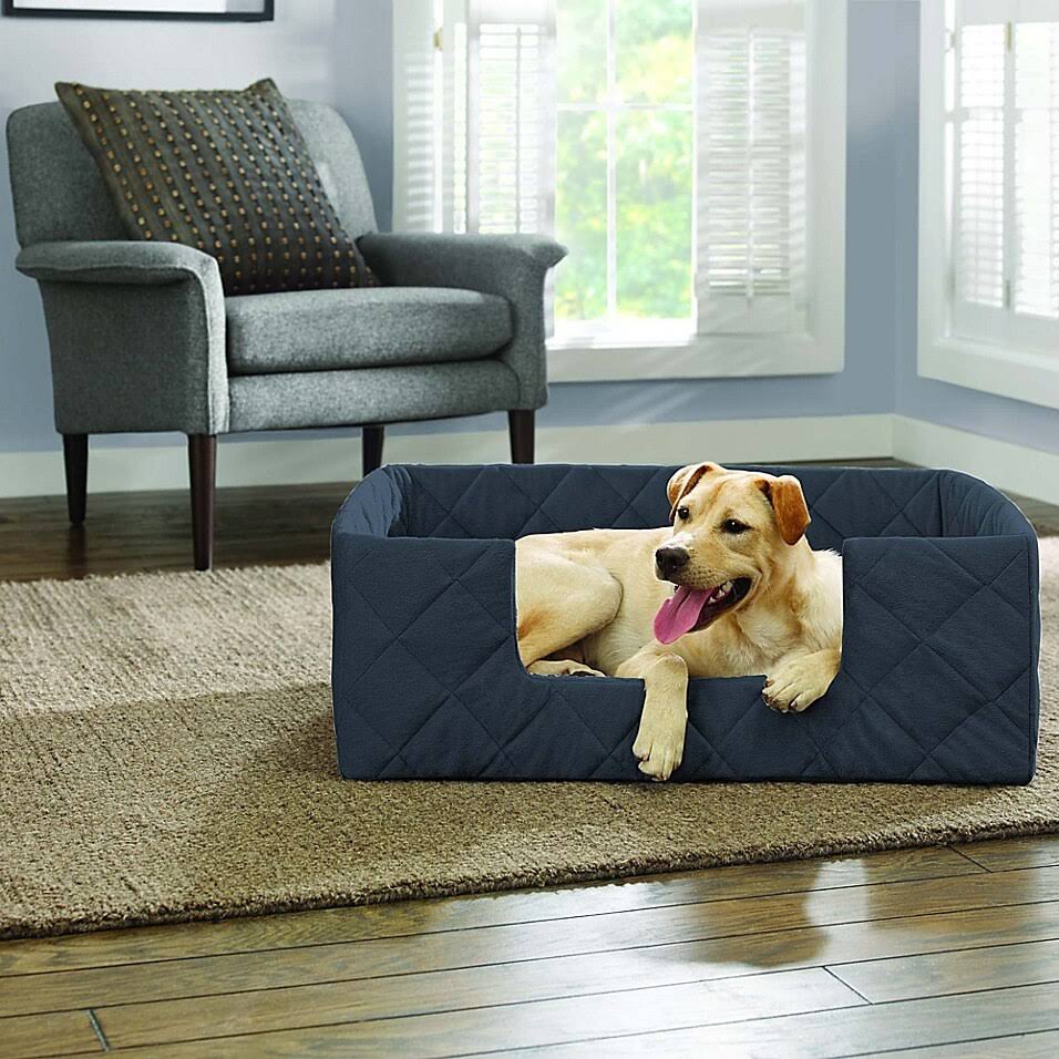 Large Blue Orthopedic Pet Bed L832029