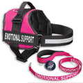Emotional Support Dog Vest Harness with Reflective Straps and Matching Leash Set S21306