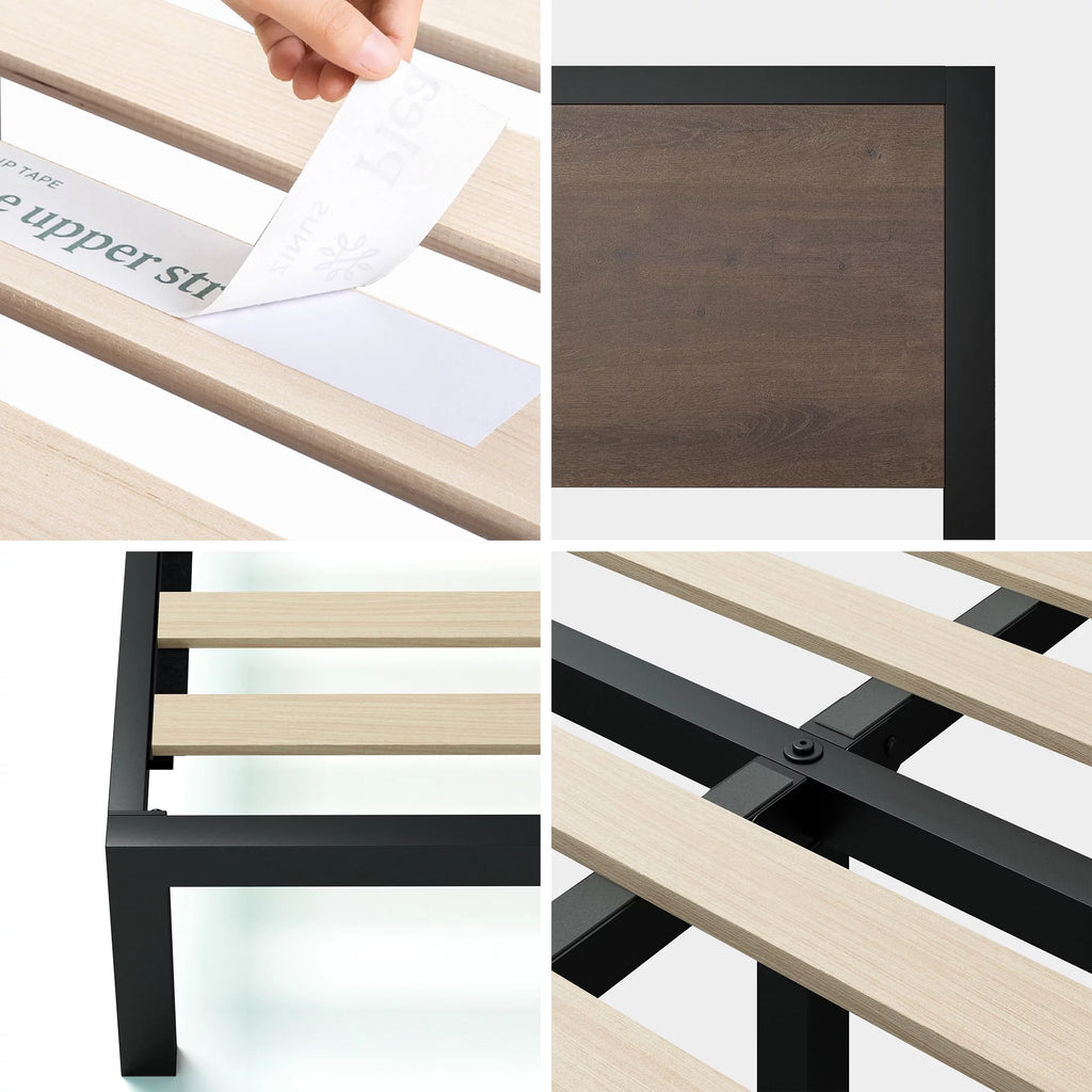 King Metal Platform Bed Frame M386756