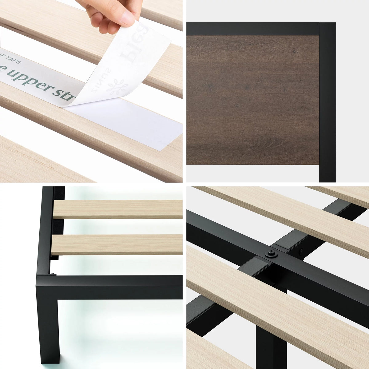 King Metal Platform Bed Frame M386756