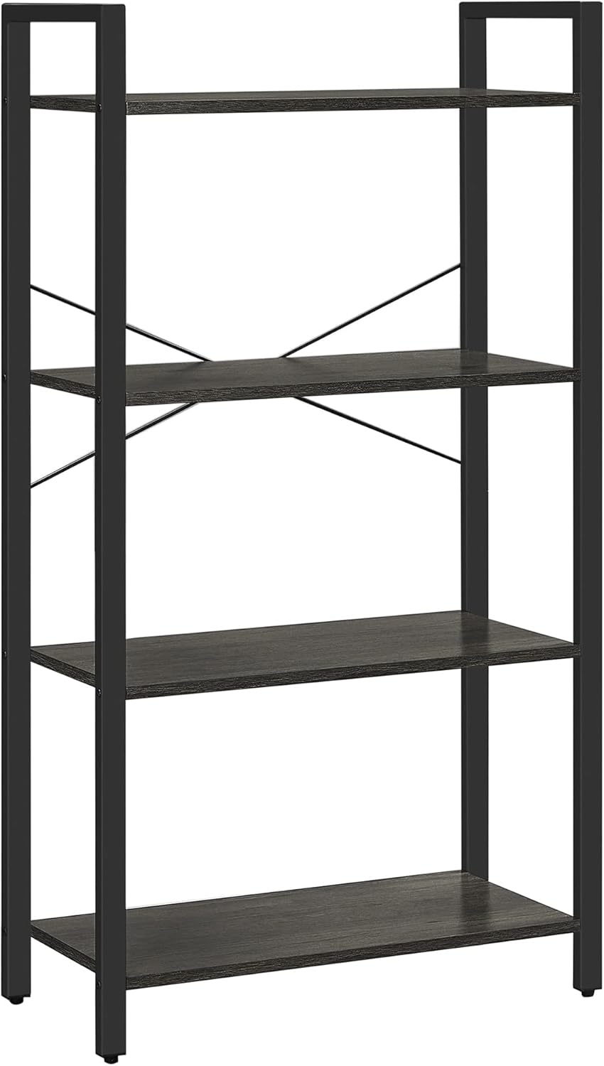 4-Tier Steel Frame Bookshelf T17825
