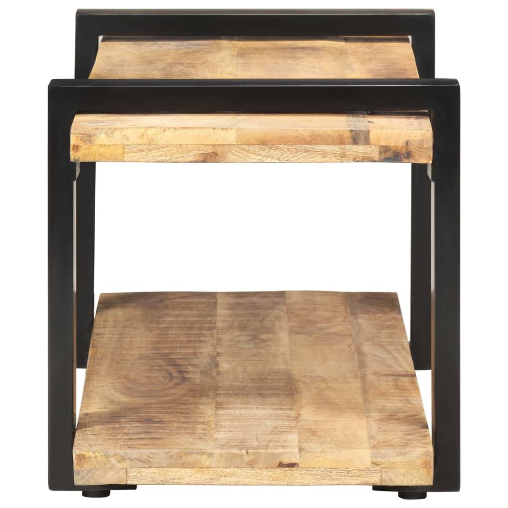 Solid Acacia Wood TV Cabinet H5134