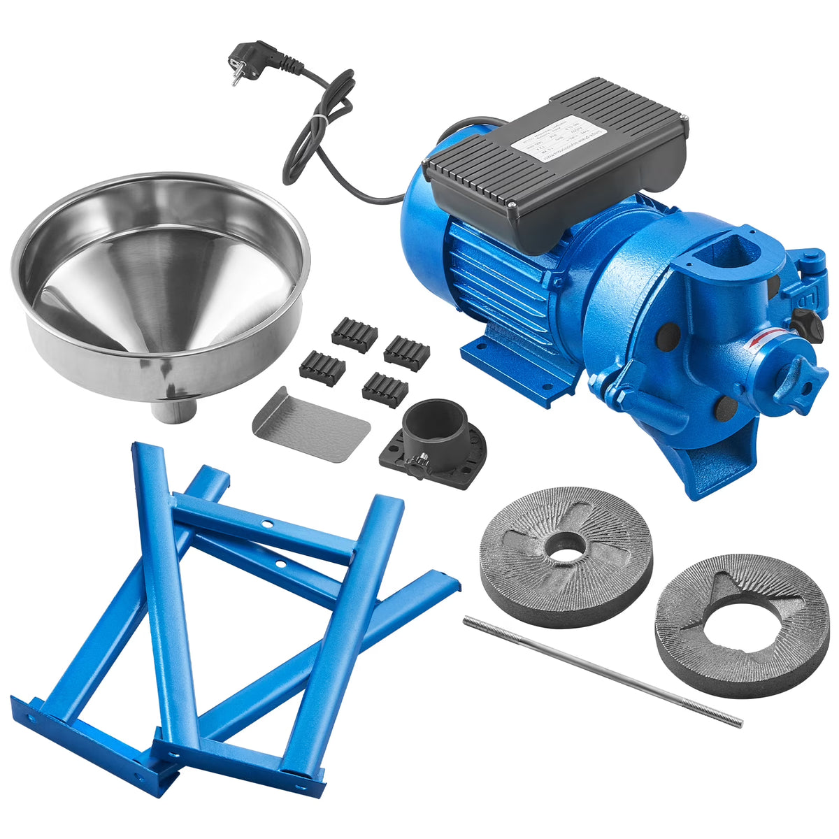 1500W Electric Grain Grinder Corn Wheat Flour Cereal Mill Z668