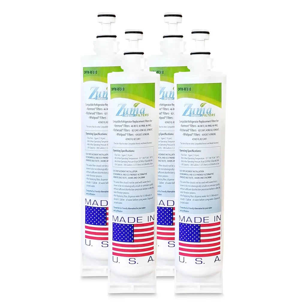 Refrigerator Water Filter, 4 Pack M907