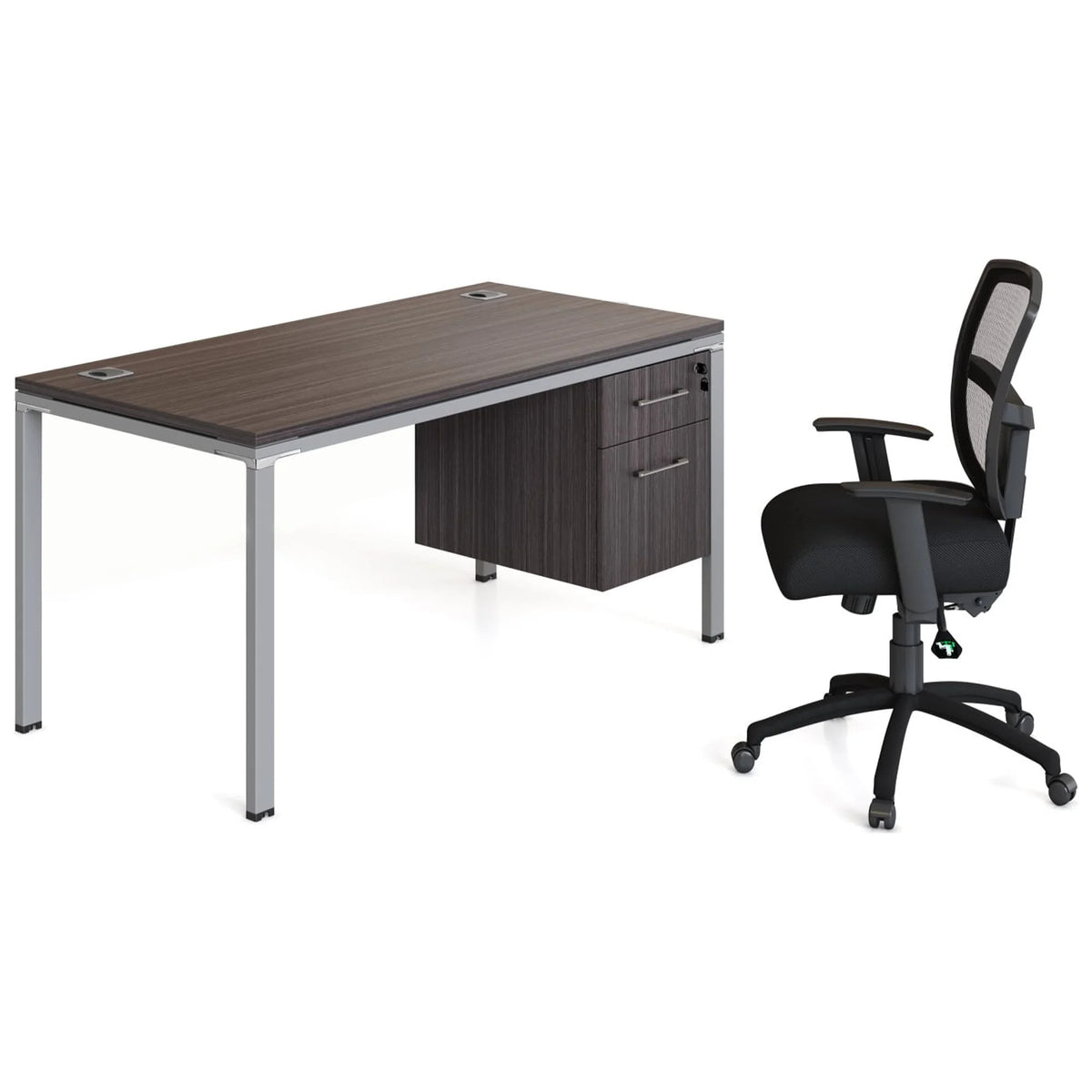 Single Desk with Pedestal N265840
