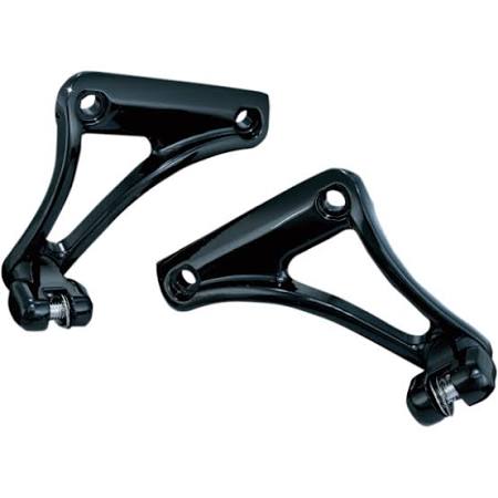 Black Underseat Peg Mounts T97361