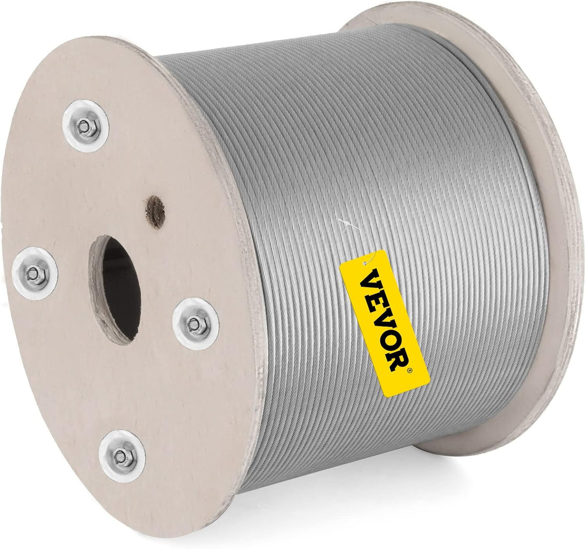304 Stainless Steel Cable 1/4 Inch 7 X 19 Steel Wire Rope 200Feet M5616