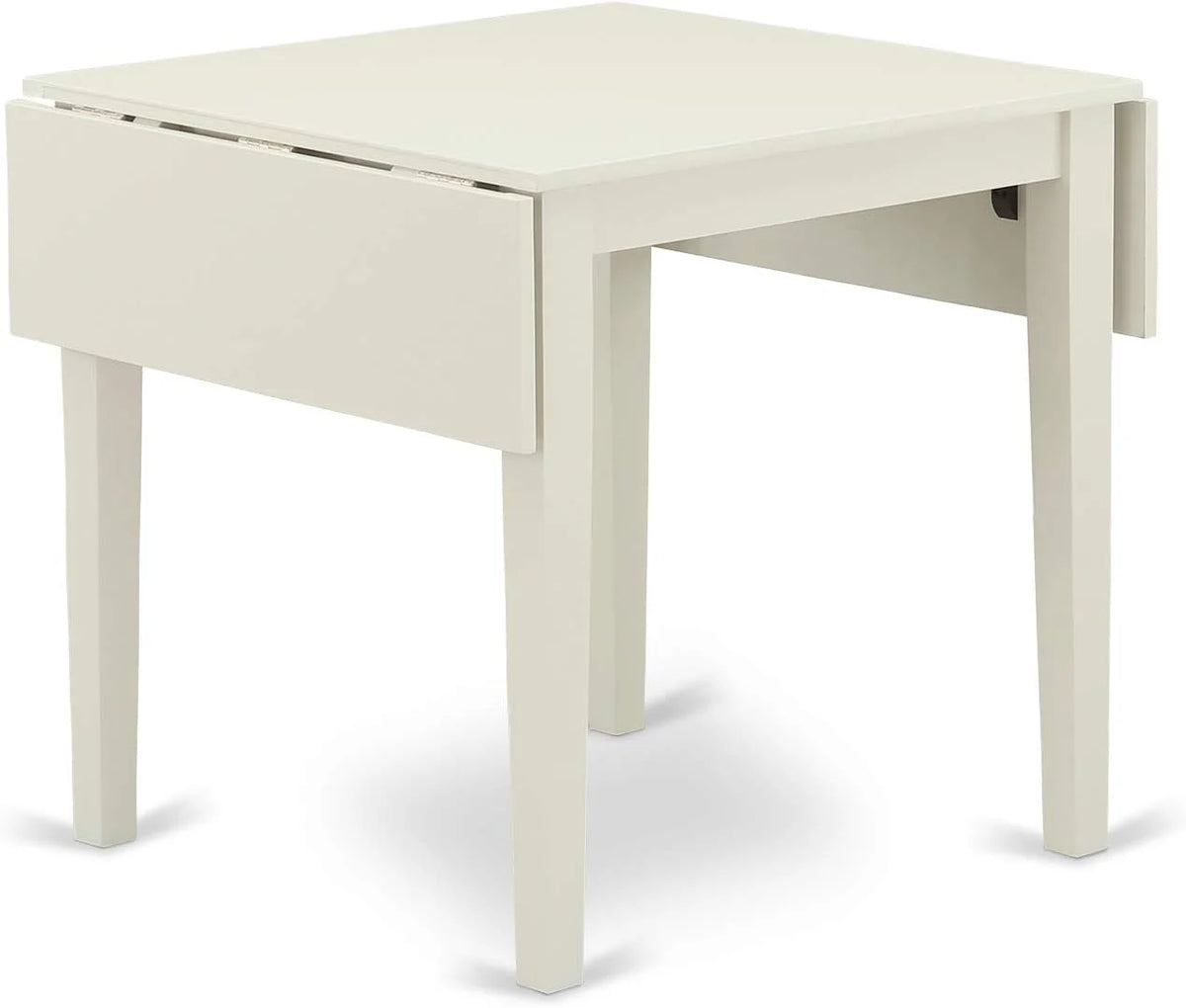 3 Piece Dinette Set with Rectangle Dropleaf Table and 2 Cream Fabric Chairs W616115