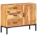 Solid Acacia Wood Sideboard J61975