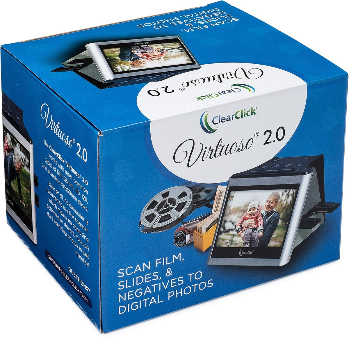 22MP Film & Slide Scanner with 5 LCD Screen G575