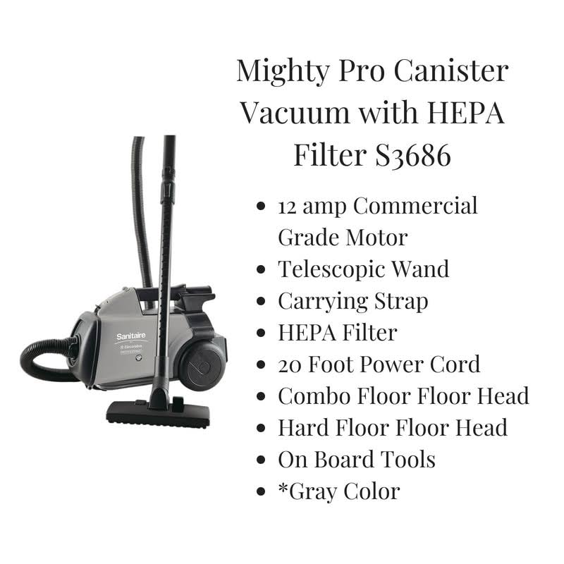 Mighty Mite Canister Vacuum Cleaner I190624