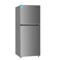 7.7 Cu.Ft. Double Door Refrigerator with Freezer, Black D203